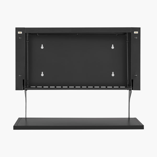 Wall-Mounted Metal Cabinet with Door