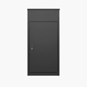 41.3"H Outdoor Package Delivery Box with Coded Lock and Anti-Theft Design