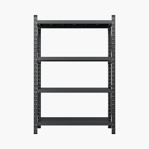 48" W Heavy Duty Metal Storage Shelves – 4-Tier Garage Rack, 3000 lbs Capacity, Adjustable Standing Shelf