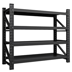 Yizosh 40" W Heavy Duty Garage Storage Shelves – 3000 lbs Capacity, Adjustable Standing Shelf