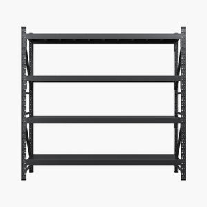 75" W Heavy Duty Metal Shelving – 8000 lbs Capacity, Adjustable Steel Shelf