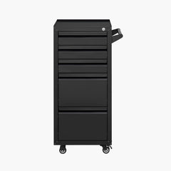 Yizosh 5-Drawer Rolling Metal Tool Cabinet with Lockable Wheels