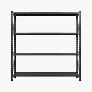 79" W Heavy Duty Metal Garage Shelving – 4-Tier Adjustable Steel Storage Rack, 7000 lbs Capacity