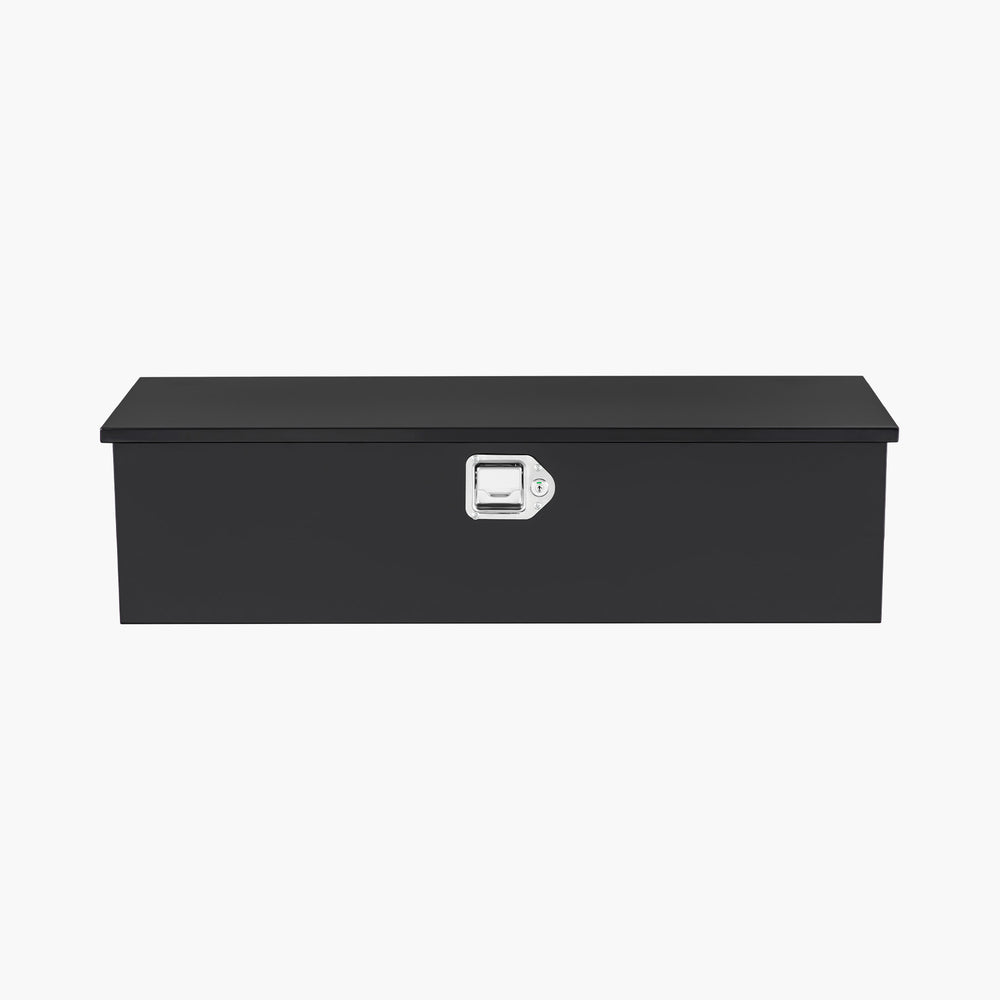 39" Steel Heavy Duty Trailer Tongue Truck Bed Tool Box with Lock & Keys